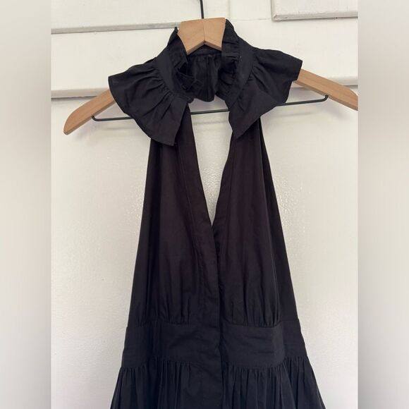 Anthropologie x Maeve Halter Black Tiered Ruffled Sundress Small - Picture 6 of 14
